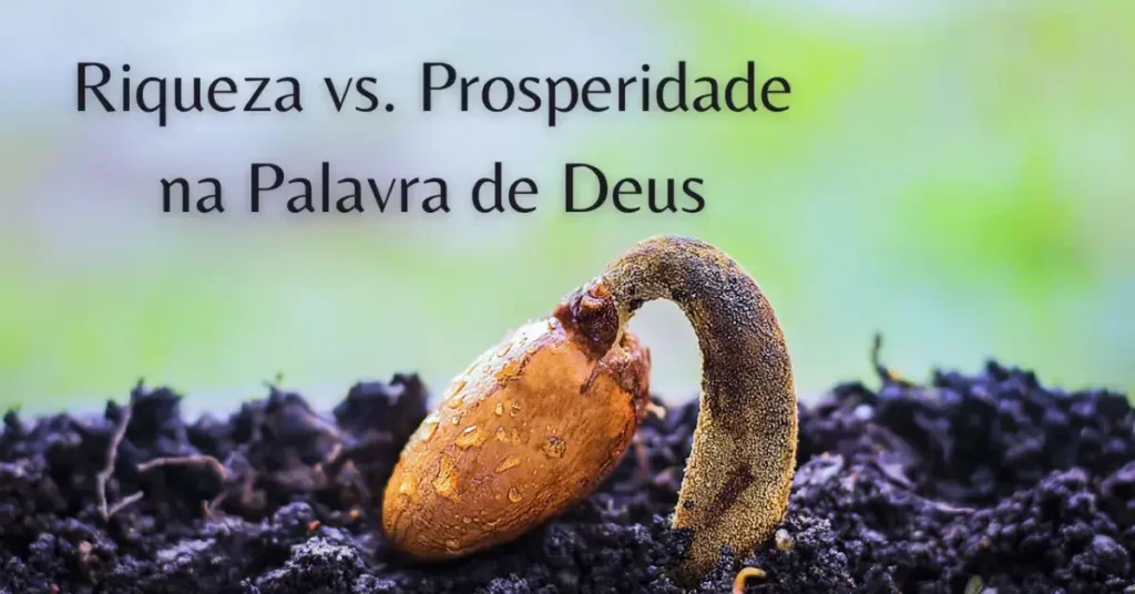 A Diferença Entre Riqueza e Prosperidade Bíblica